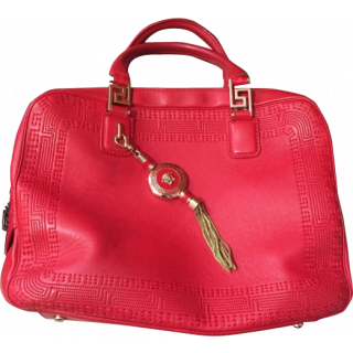 Versace Pink Top Handle Bag