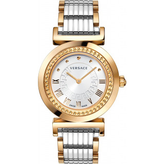 Versace Women's P5Q80D499 S089 Vanity Rose-Gold Ion-Plated Stainless Steel Watch