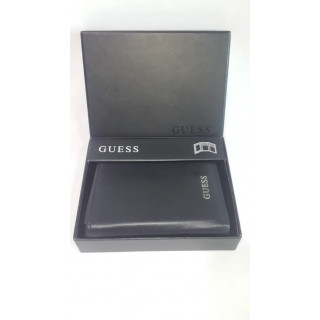 Guess Black Trifold Men Leather Wallet  0171494703