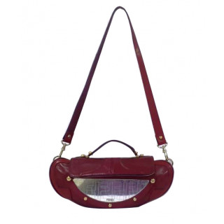 Fendi Mirror Vanity Clutch Crossbody Bag