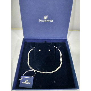 Swarovski Necklace and Earrings Set	