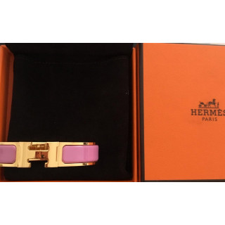 Hermes Clic H Light Pink Bracelet