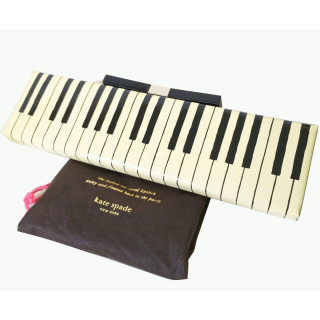 Kate Spade Piano Keys Farrah Recital Patent Clutch