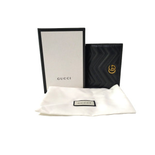 Gucci Marmont Black Compact Wallet