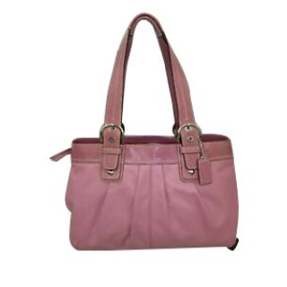 Coach East West Soho Pleated Buckle Straps Tote