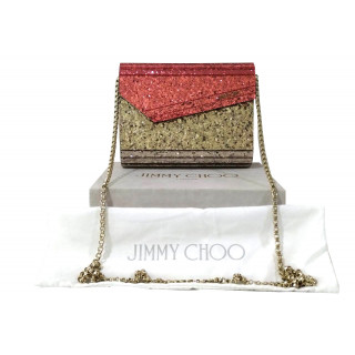 Jimmy Choo Candy Glitter Acrylic Clutch