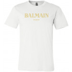 Balmain Gold Logo Unisex T-Shirt