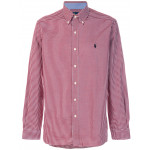Ralph Lauren White and Red Cotton Gingham Shirt