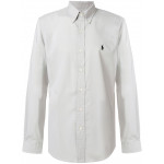 Ralph Lauren Grey Cotton Button-down Collar Shirt