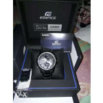 Casio Black Edifice ECB500 Chronograph Watch