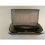 Gucci Black with Red Stem Sunglasses
