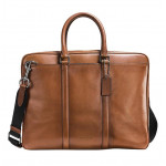 Coach Metropolitan Slim Leather Briefcase