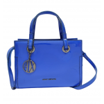 Armani Exchange Mini Patent Shopping Bag