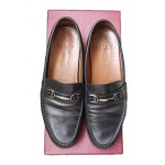 Bally Black Simpler Moccasin Loafers