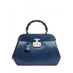 Gucci Bamboo Large Lady Lock Top Handle Satchel