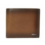 Boss Leater Wallet With Polished-Silver Lettering