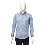 Burberry Brit Blue Cotton Long Sleeve Cambridge Shirt