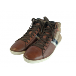 Burberry Brown Check High Top Sneaker