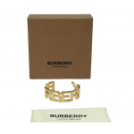 Burberry Logo Gold Cuff Bracelet