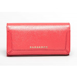Burberry Red Penrose Continental Wallet