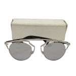 Dior So Real Silver Mirrored Sunglasses