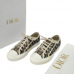 Dior Oblique Embroidered Cotton Walk n Dior Sneaker