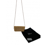 Dior Patent Leather Flap Chain Clutch