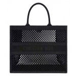 Dior Mesh Embroidered Large Book Tote