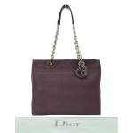 Dior Cannage Leather Soft Lady Dior Shopping Tote