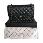 Chanel Classic Quilted Double Flap Jumbo Bag