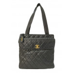Chanel Quilted CC Shoulder Bag