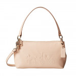 Coach Charlie 33521 Embossed Horse & Carriage Crossbody Bag