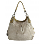 Coach Maggie Madison Mia Large Embossed Shimmery Shoulder Bag