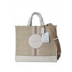 Coach Dempsey Signature Jacquard With Stripe and Patch Carryall