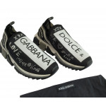 Dolce & Gabbana Signature Logo Graphic Print Sneakers