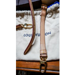 Louis Vuitton monogram shoulder strap 46.5 LV Auth 42251 Cloth
