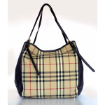 Burberry The Small Canter Horseferry Check Tote
