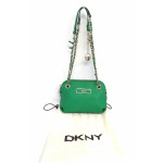 DKNY Saffiano Leather Round Crossbody Bag
