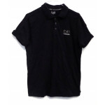 Emporio Armani EA7 Polo Shirt Short Sleeve Black 4a209