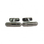 Dunhill Spherical Shaped Sterlilng Silver Cufflink