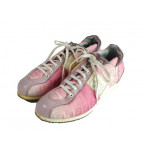 Fendi Monogram Pink Sneakers