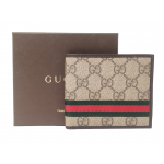 Gucci Supreme Web Bifold Wallet