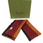 Gucci GG Jacquard Metallic Rainbow Shawl