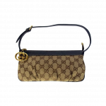 Gucci Mini Brown Canvas Shoulder Bag