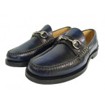 Gucci 1953 Horsebit Blue Leather Loafer