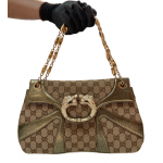 Gucci Monogram GG Tom Ford Jeweled Dragon Shoulder bag