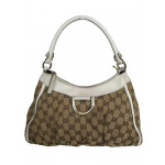 Gucci GG Canvas Small D-Ring Hobo Bag