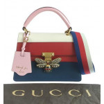 Gucci Queen Margaret Leather Top Handle Bag