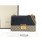 Gucci Padlock GG Supreme Medium Shoulder Bag
