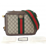 Gucci Ophidia GG Supreme Web Small Top Handle Bag